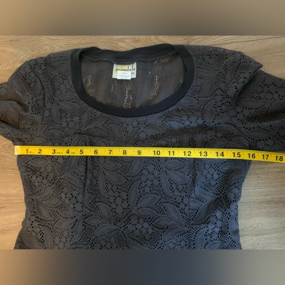 Grey Lace Dress - Picture 6 of 9